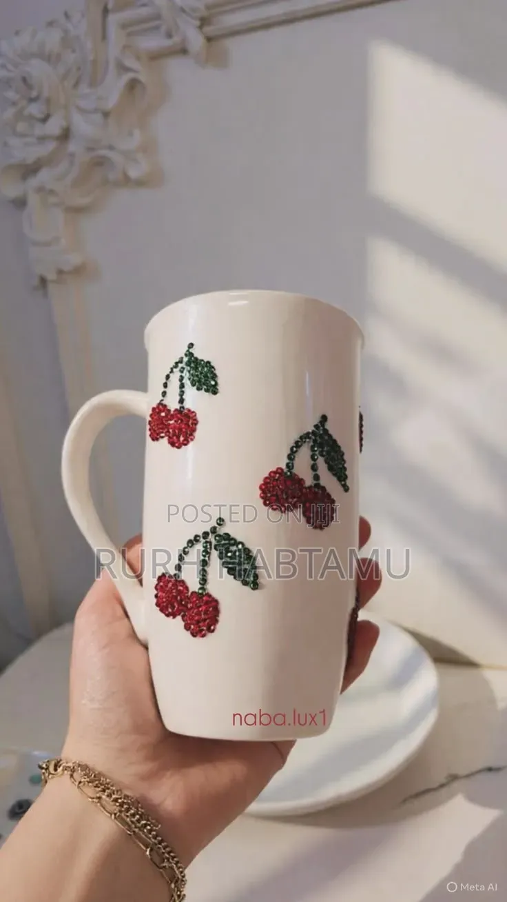 Custom Rhinestone Mugs