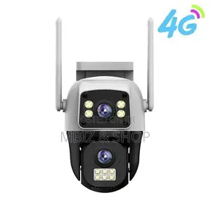 4G Dual Lens Smart CCTV Camera