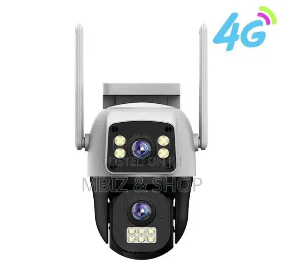 4G Dual Lens Smart CCTV Camera
