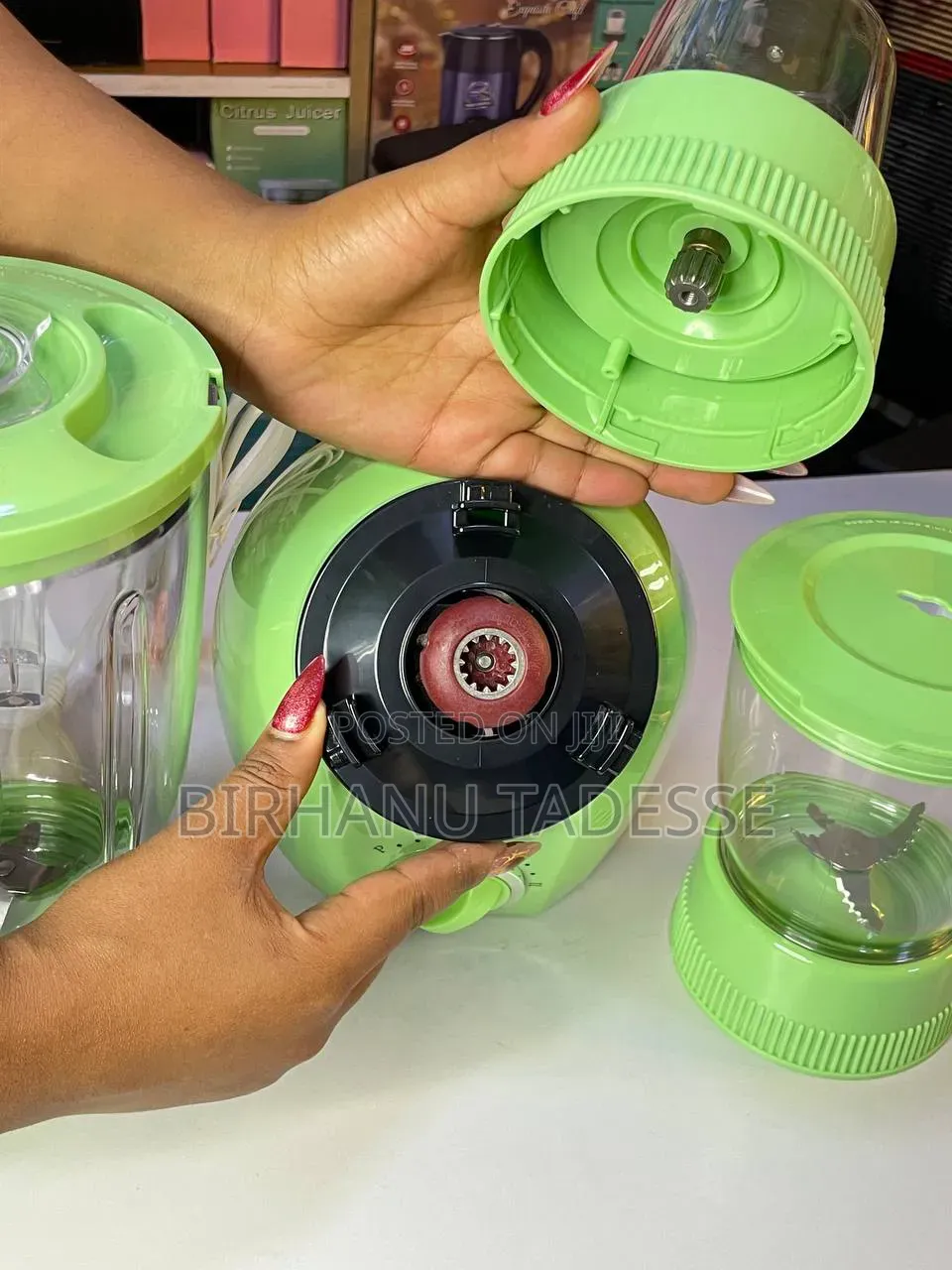 Hobby Lobby 3 in 1 Blender የጁስ መፋጫ
