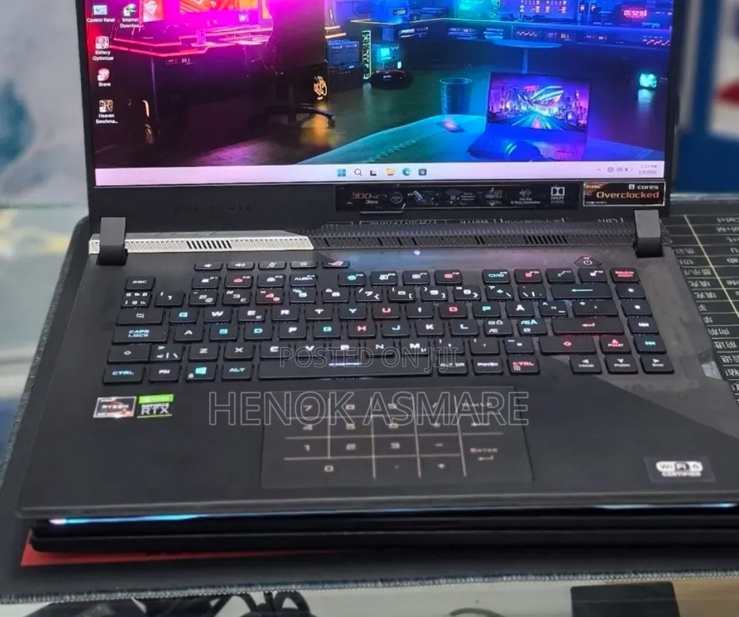 New Laptop Asus ROG Strix G16 G614 32GB AMD Ryzen 9 SSD 1T