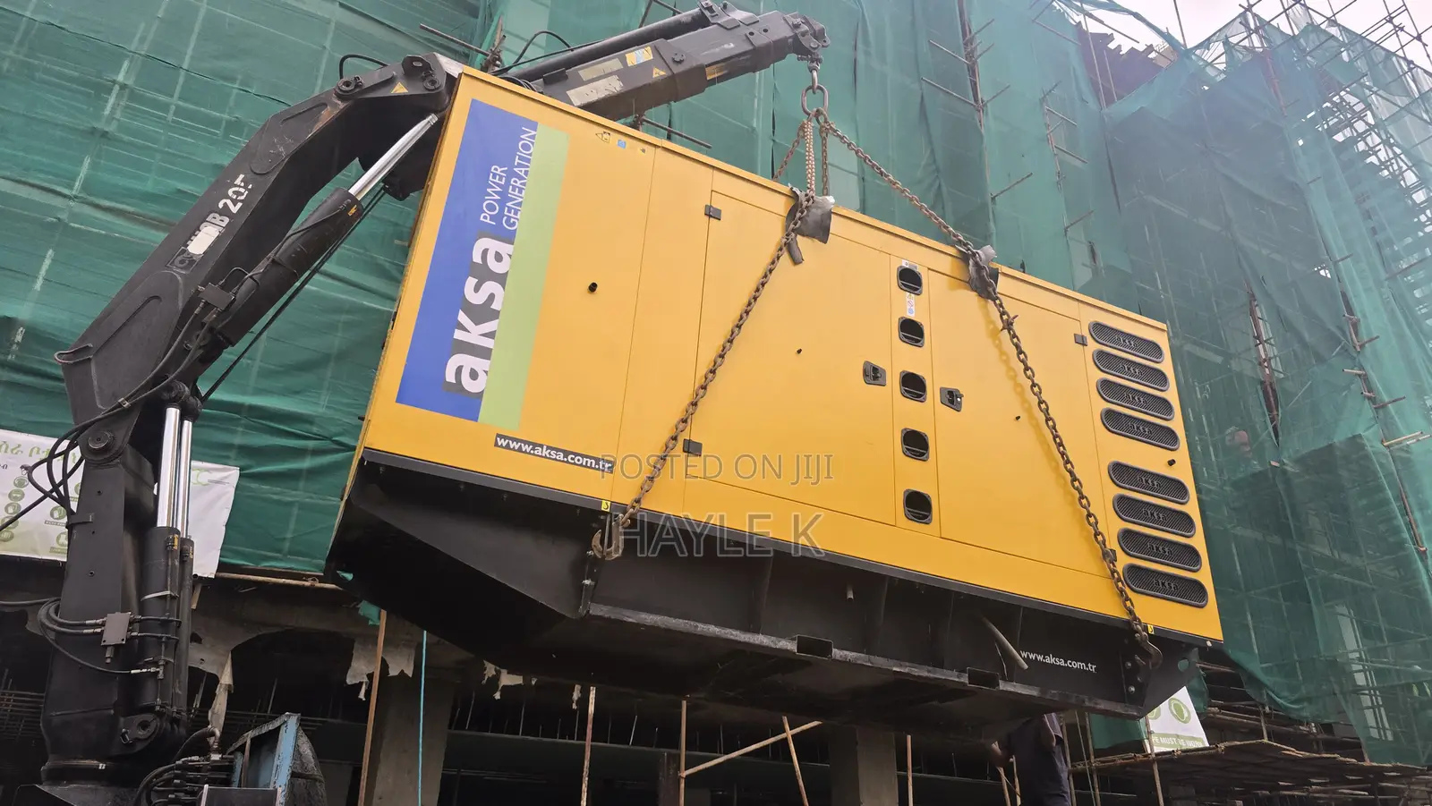 Generator 525 Kva With Ats የሚሸጥ አዲስ ጄኔረተር
