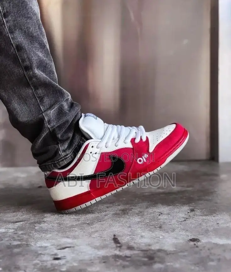 Nike SB Dunk Low “Roller Derby” Red/White