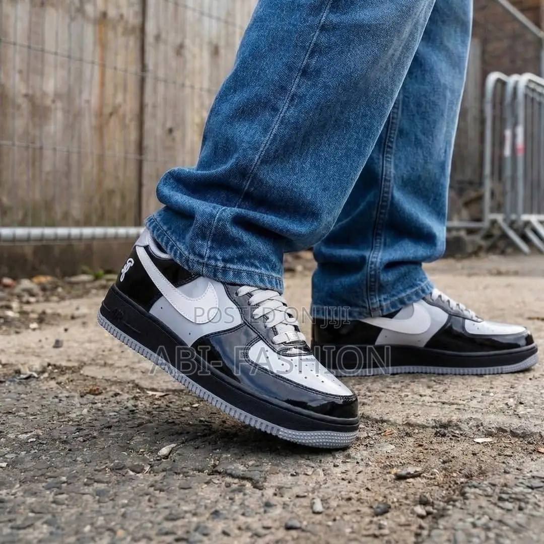 Nike Air Force 1Low X Syna World “Glossy Black”