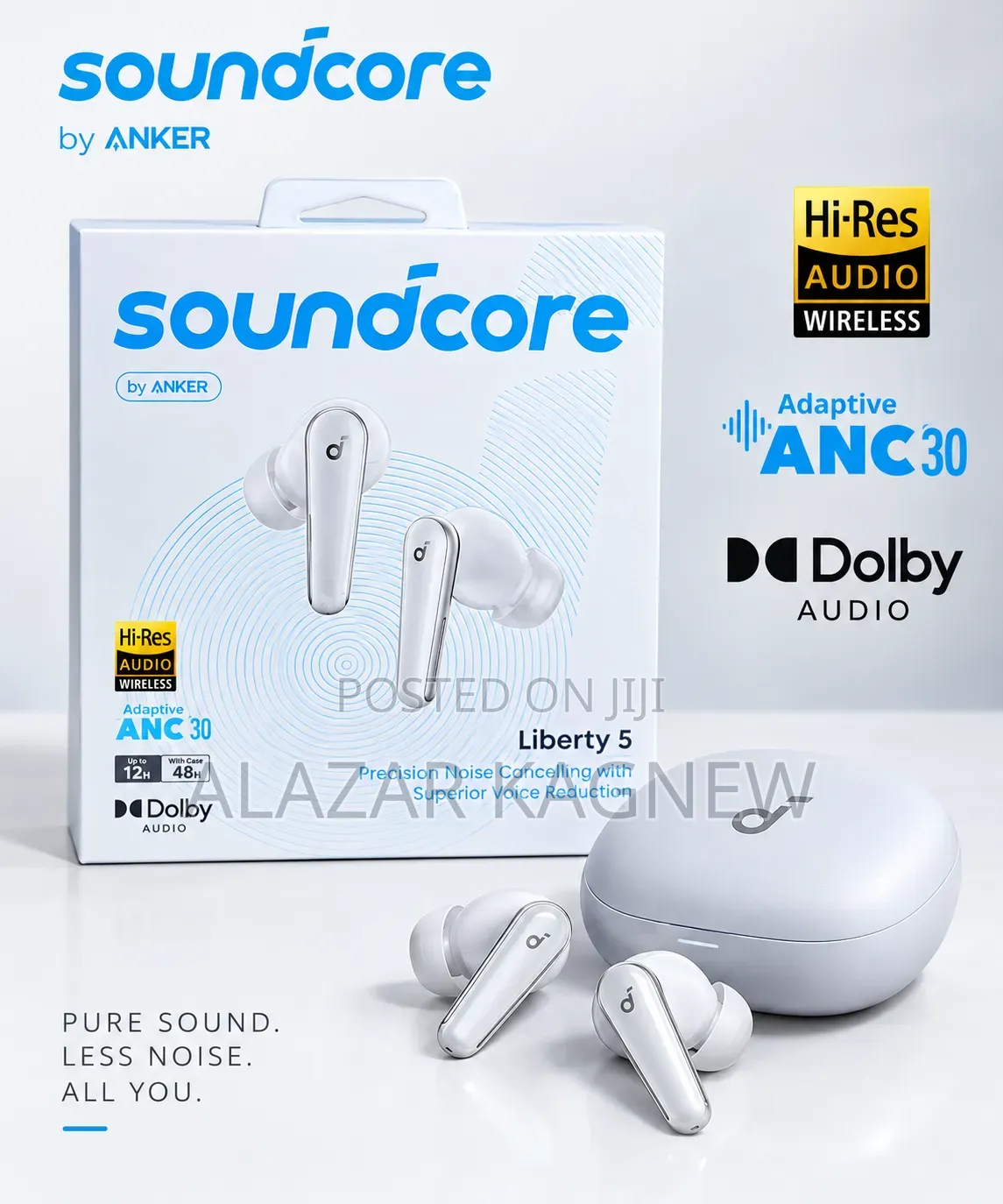 Soundcore Liberty 5 – Premium ANC Wireless Earbuds