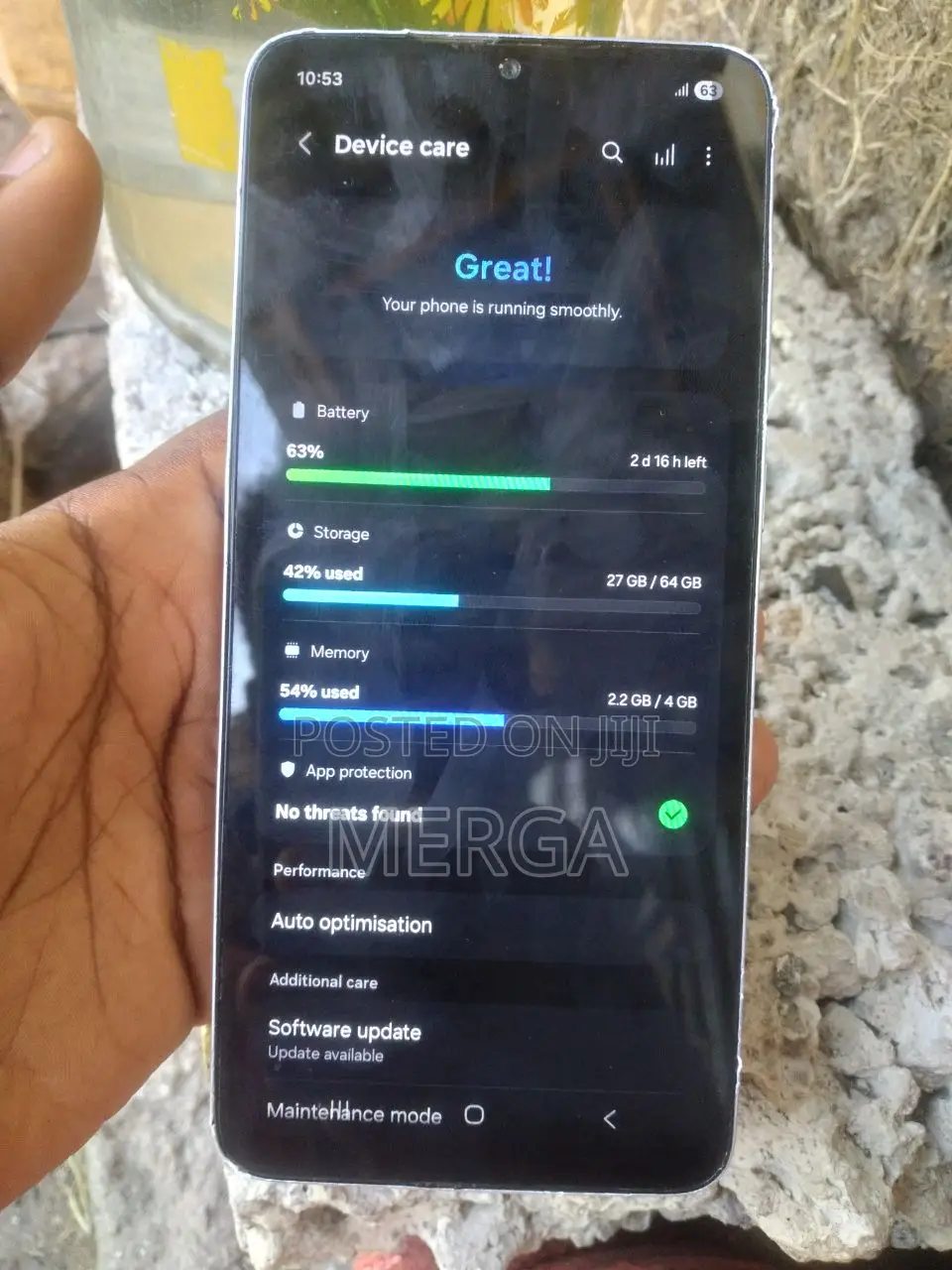 Samsung Galaxy A05 64 GB White