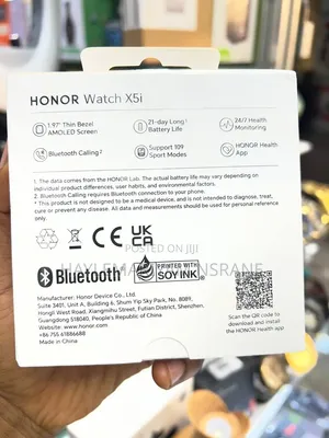 Original HONOR Watch X5i Smartwatch 1.97" AMOLED 21-Day Battery