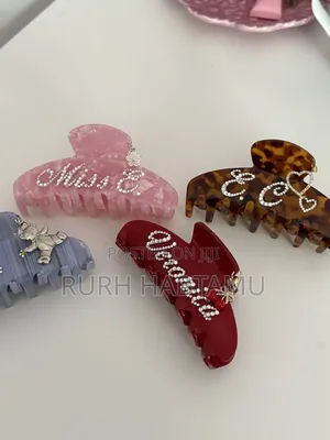 Custom Rhinestone Hair Accessories
