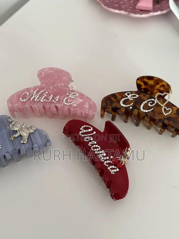 Custom Rhinestone Hair Accessories