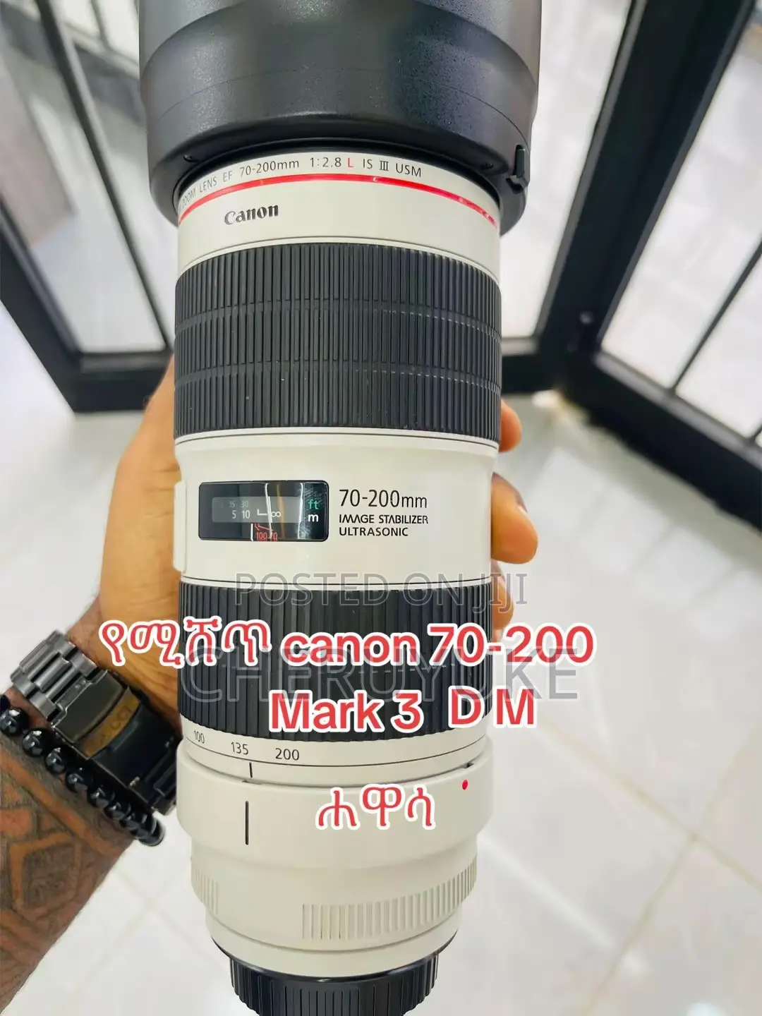Canon Zebra Lens