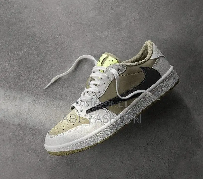 Air Jordan 1Low Golf X Travis Scott “Neutral Olive”