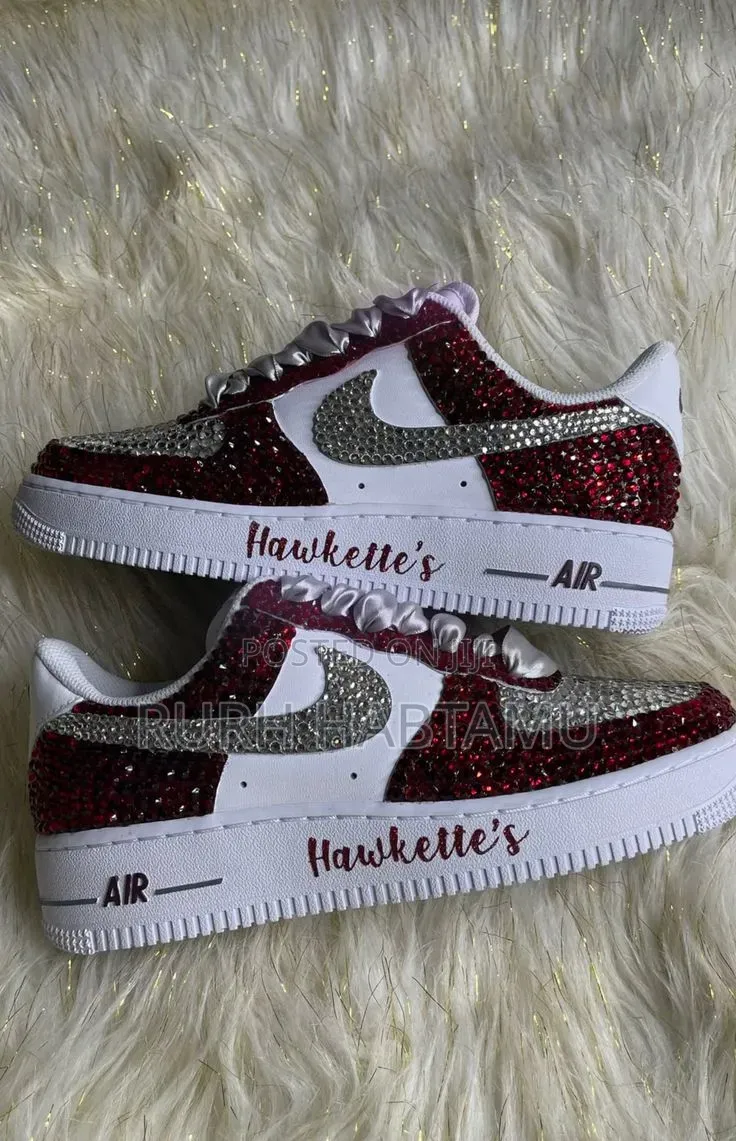 Custom Rhinestone Shoes