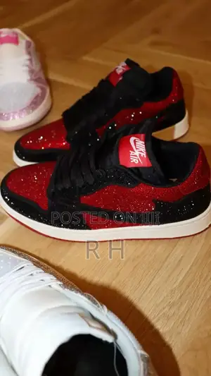 Custom Rhinestone Shoes