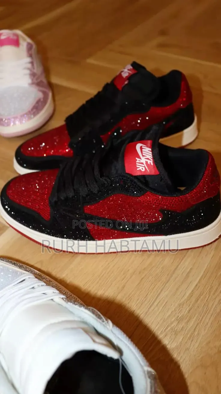 Custom Rhinestone Shoes