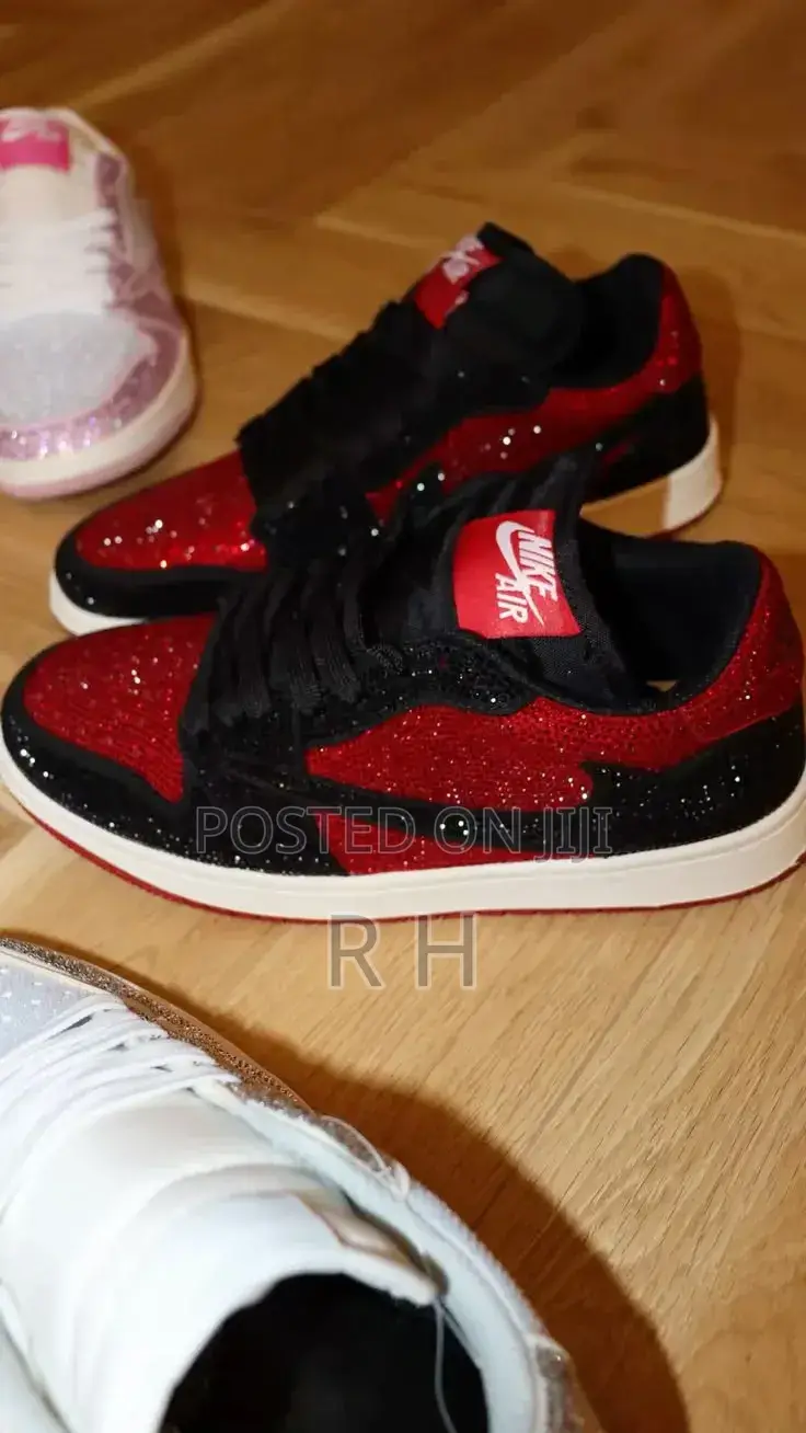 Custom Rhinestone Shoes