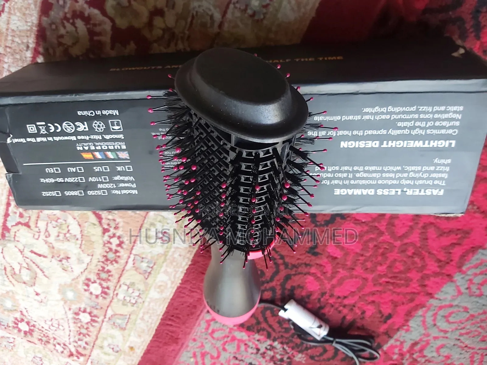 One Step Hair Dryer and Styler