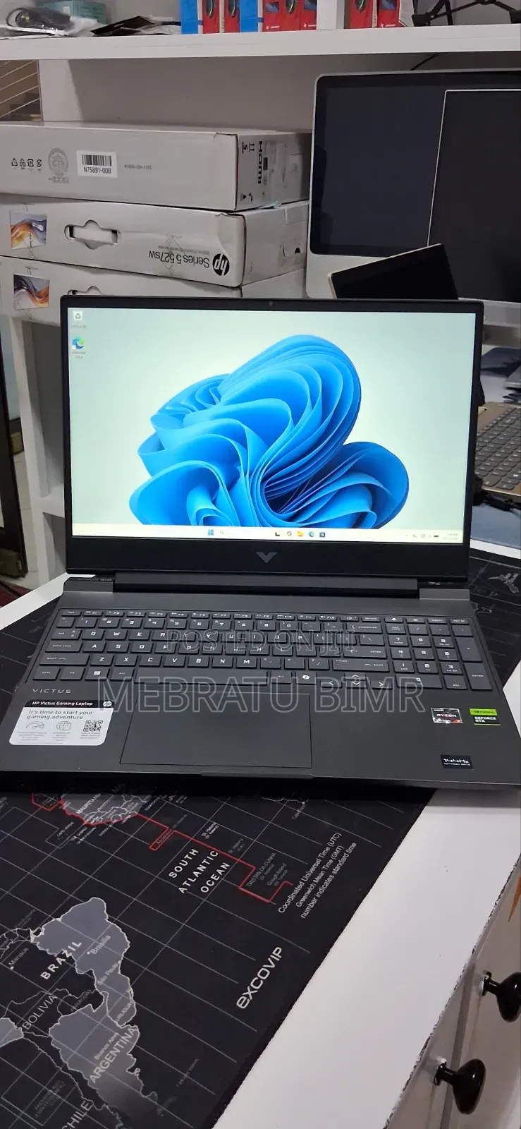 New Laptop HP Victus 15 16GB AMD Ryzen 7 SSD 512GB
