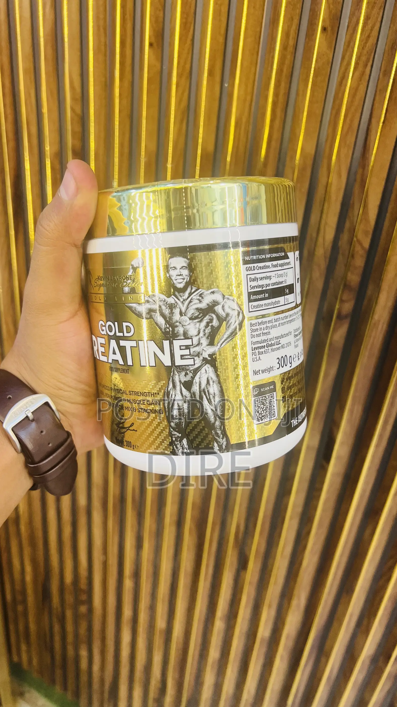 Kevin Levron Gold Creatine 300G