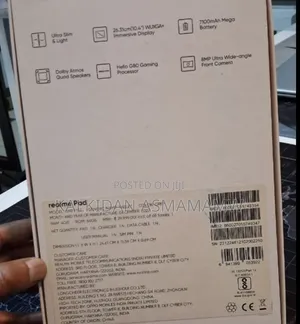 New Realime Pad 55 Ultra Max 64 GB White