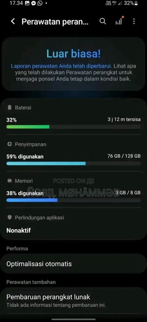 Samsung Galaxy A51 128 GB Graphite