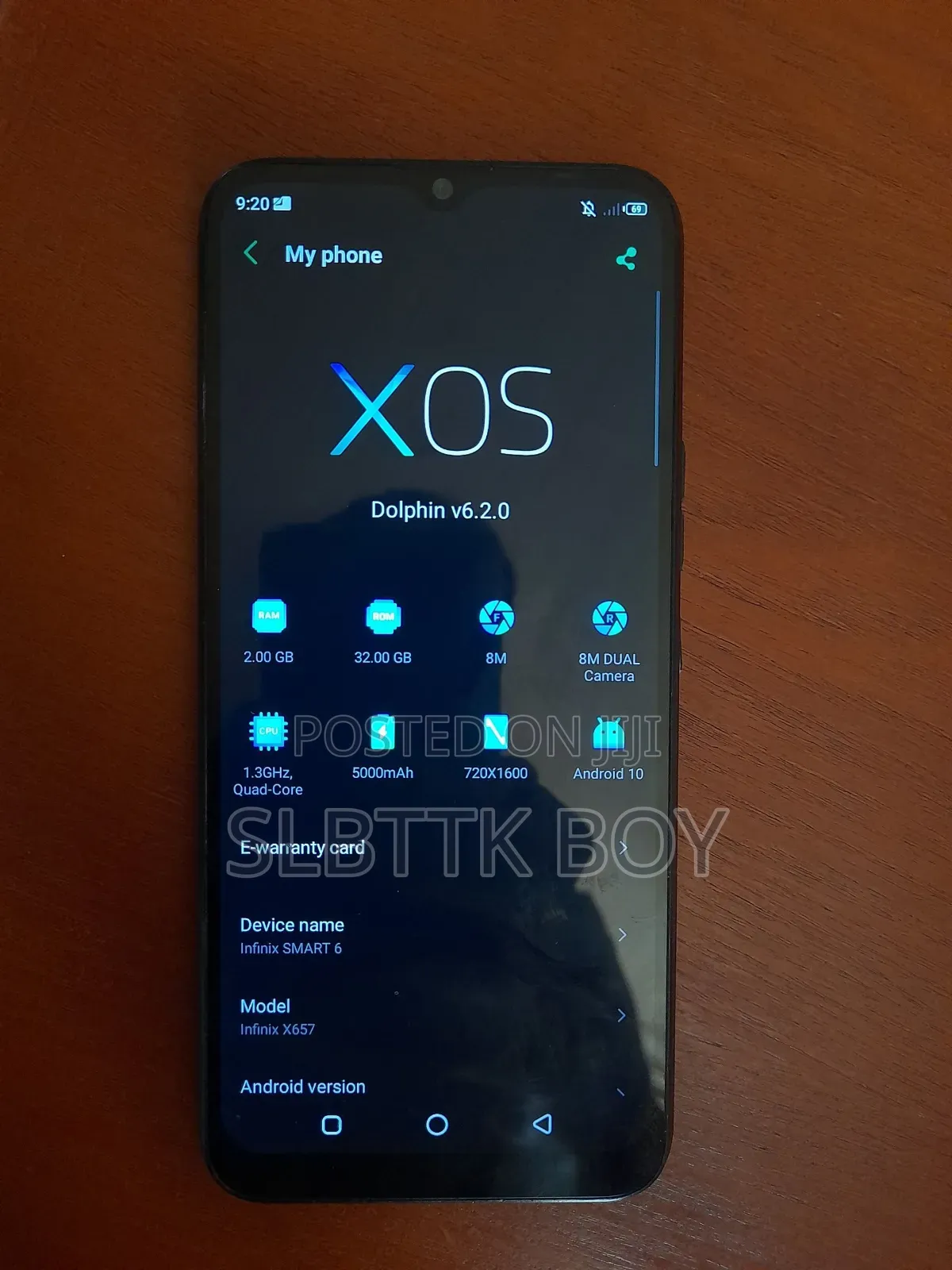 Infinix Smart 6 32 GB Black