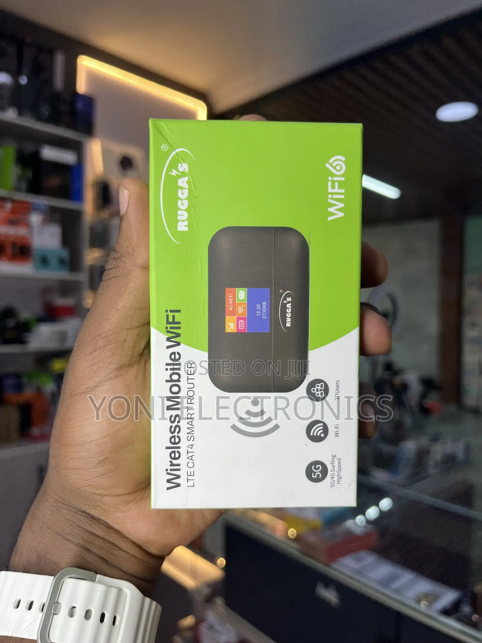 Rugga's Wireless Mobile WiFi (LTE Cat4 Smart Router)