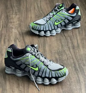 Nike Shox TL in Wolf Grey/Lime Blast