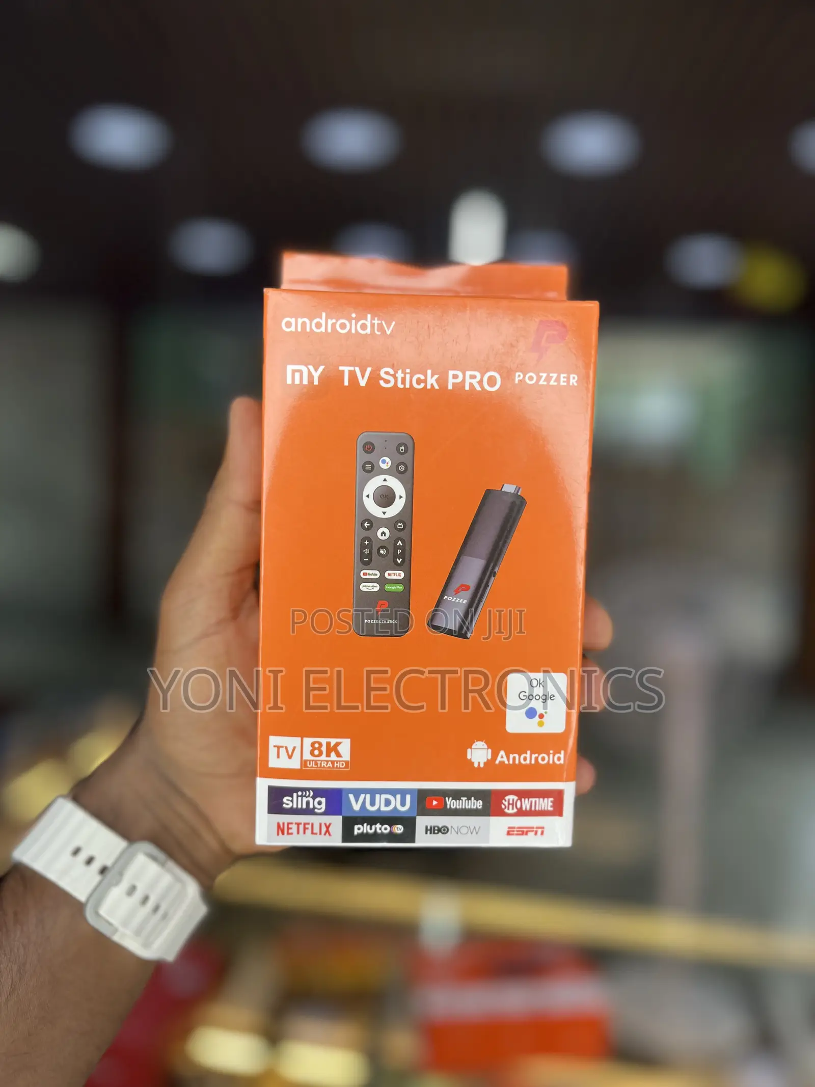 Pozzer MY TV Stick PRO Android TV Stick