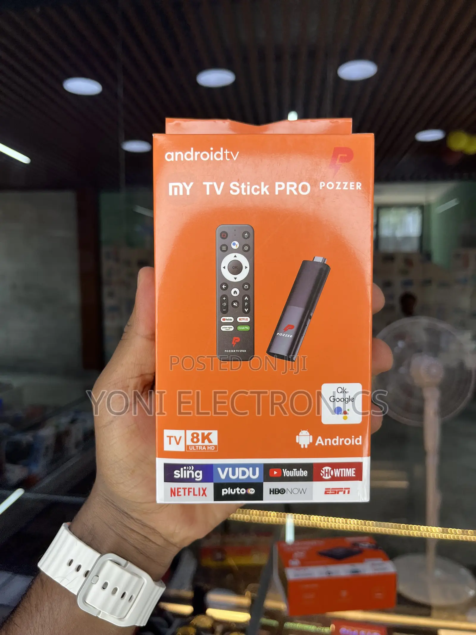 Pozzer MY TV Stick PRO Android TV Stick