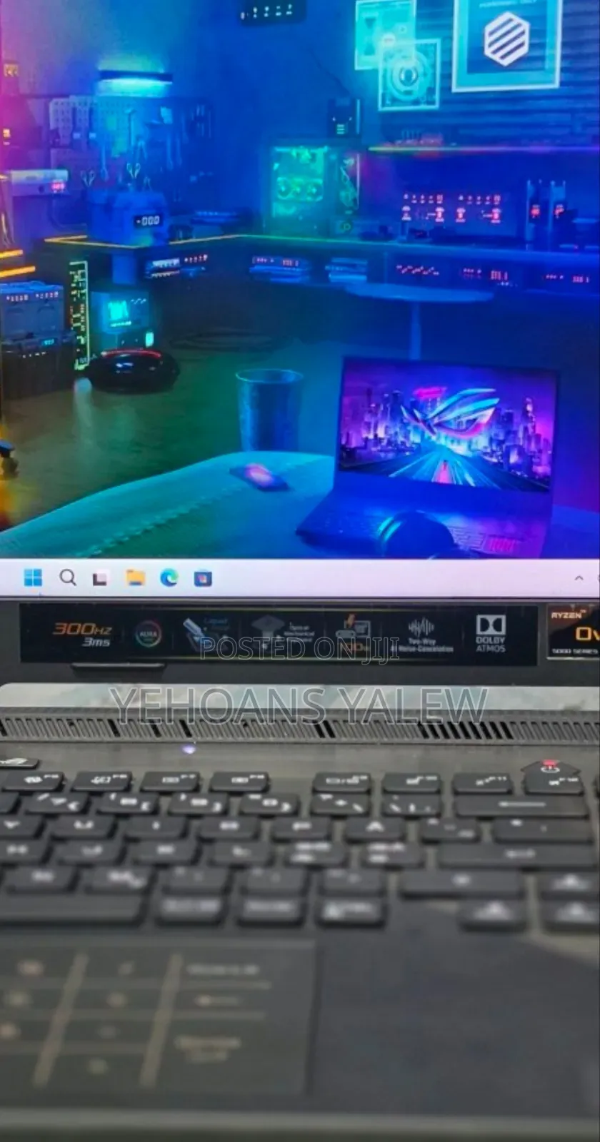 New Laptop Asus ROG Strix G16 G614 32GB AMD Ryzen 9 SSD 1T