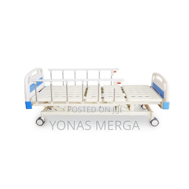 Hospital Bed=業patient bed旬又Foam Mattress & IV Pole, Dining Table Board