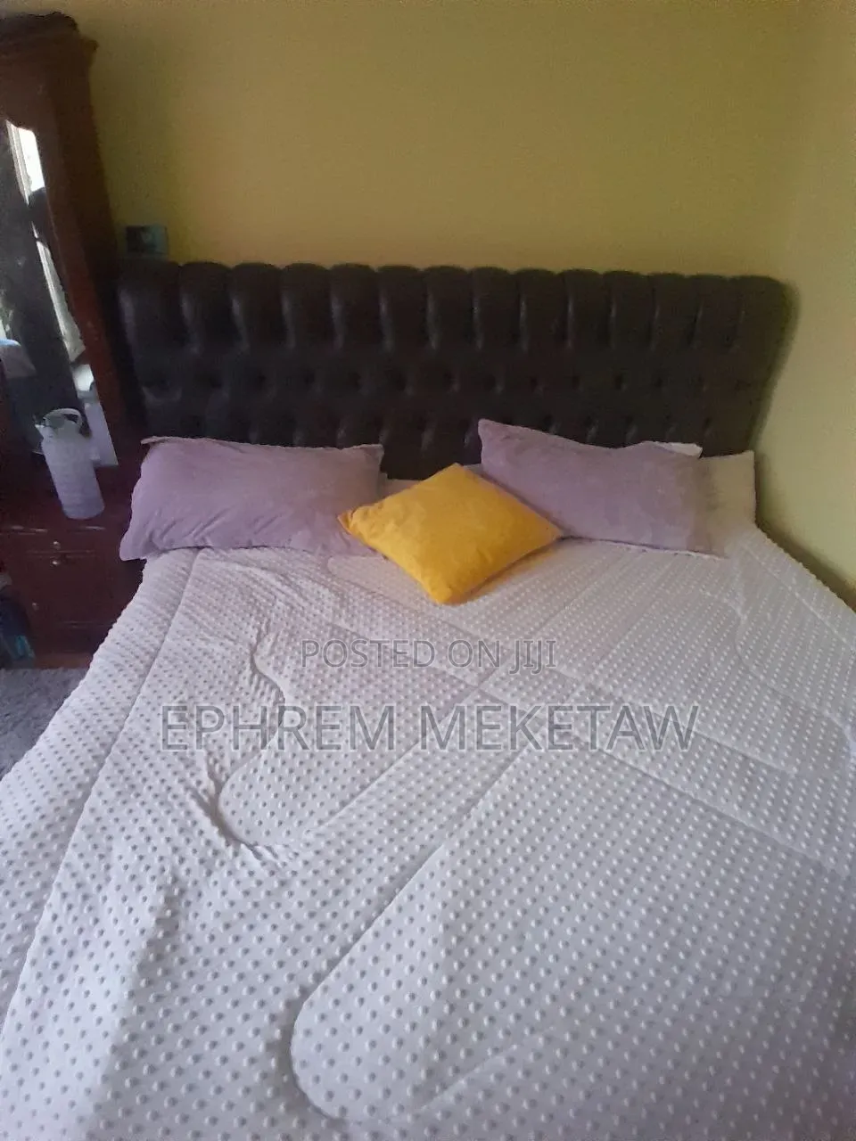 Bed With Bonded Mattress