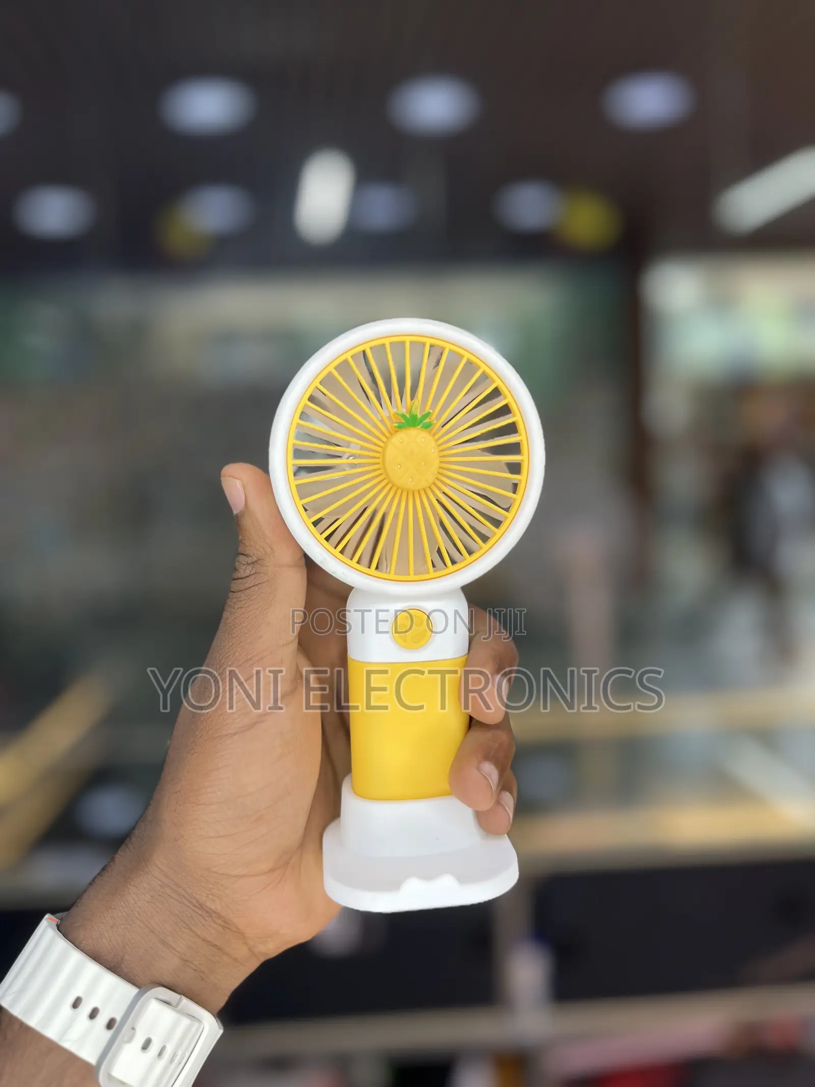 Portable Pineapple Handheld Fan