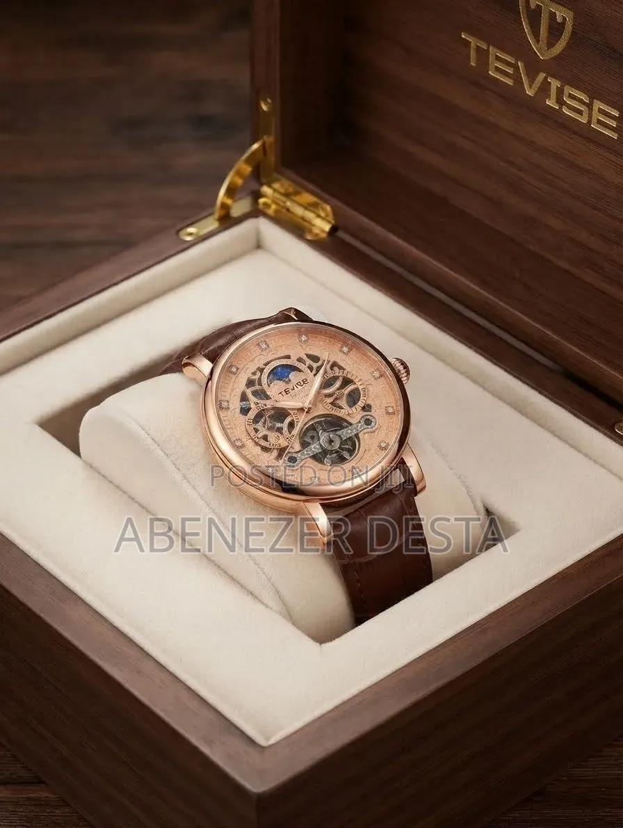 1Tevise Automatic Mechanical Skeleton Watch (Model T867F / Tevise Osca