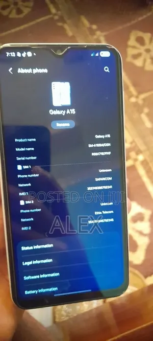 Samsung Galaxy A15 128 GB Blue