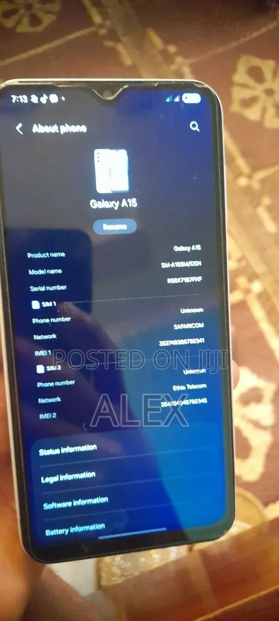 Samsung Galaxy A15 128 GB Blue