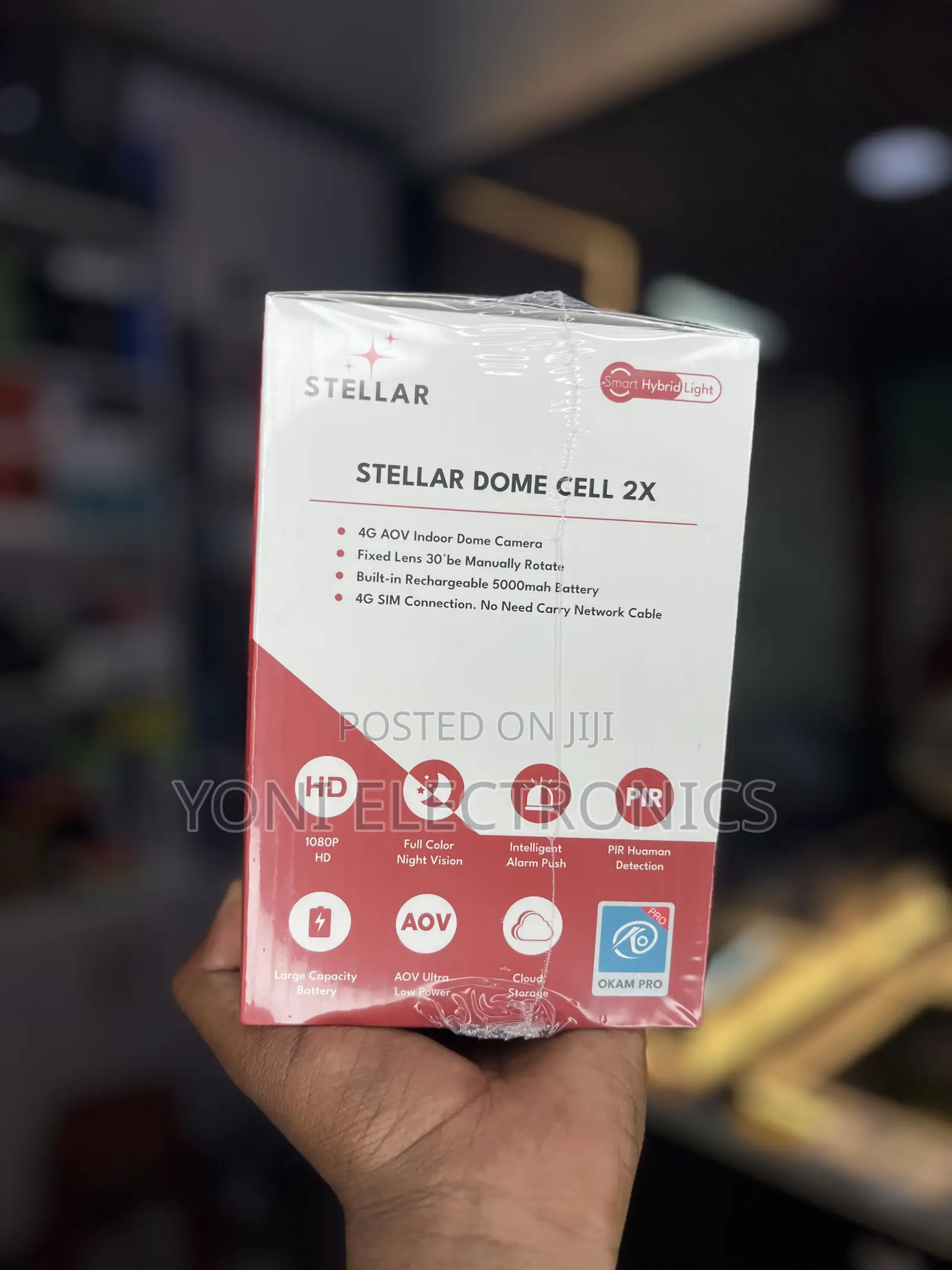 Stellar Dome Cell 2X Security Camera