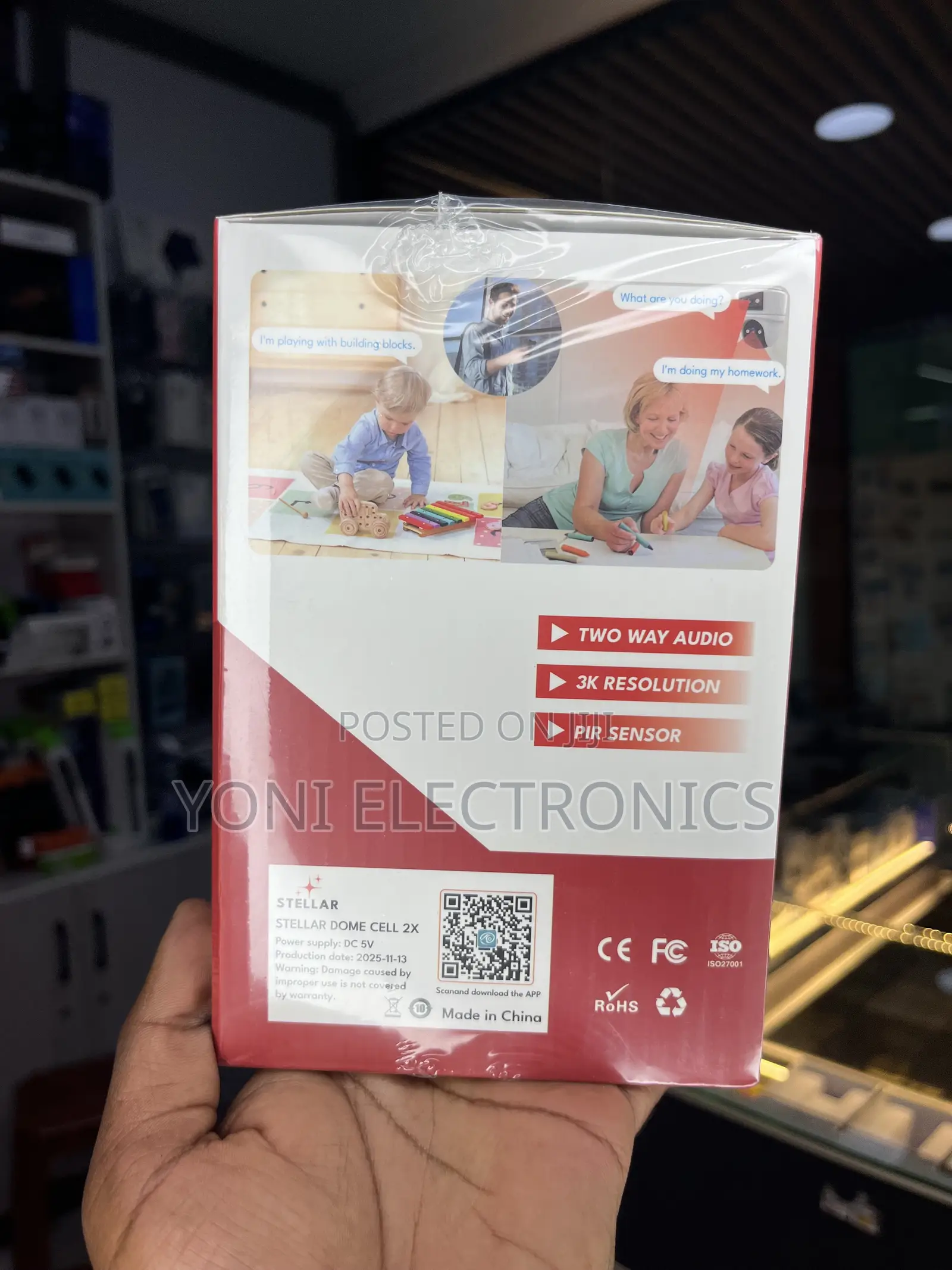 Stellar Dome Cell 2X Security Camera