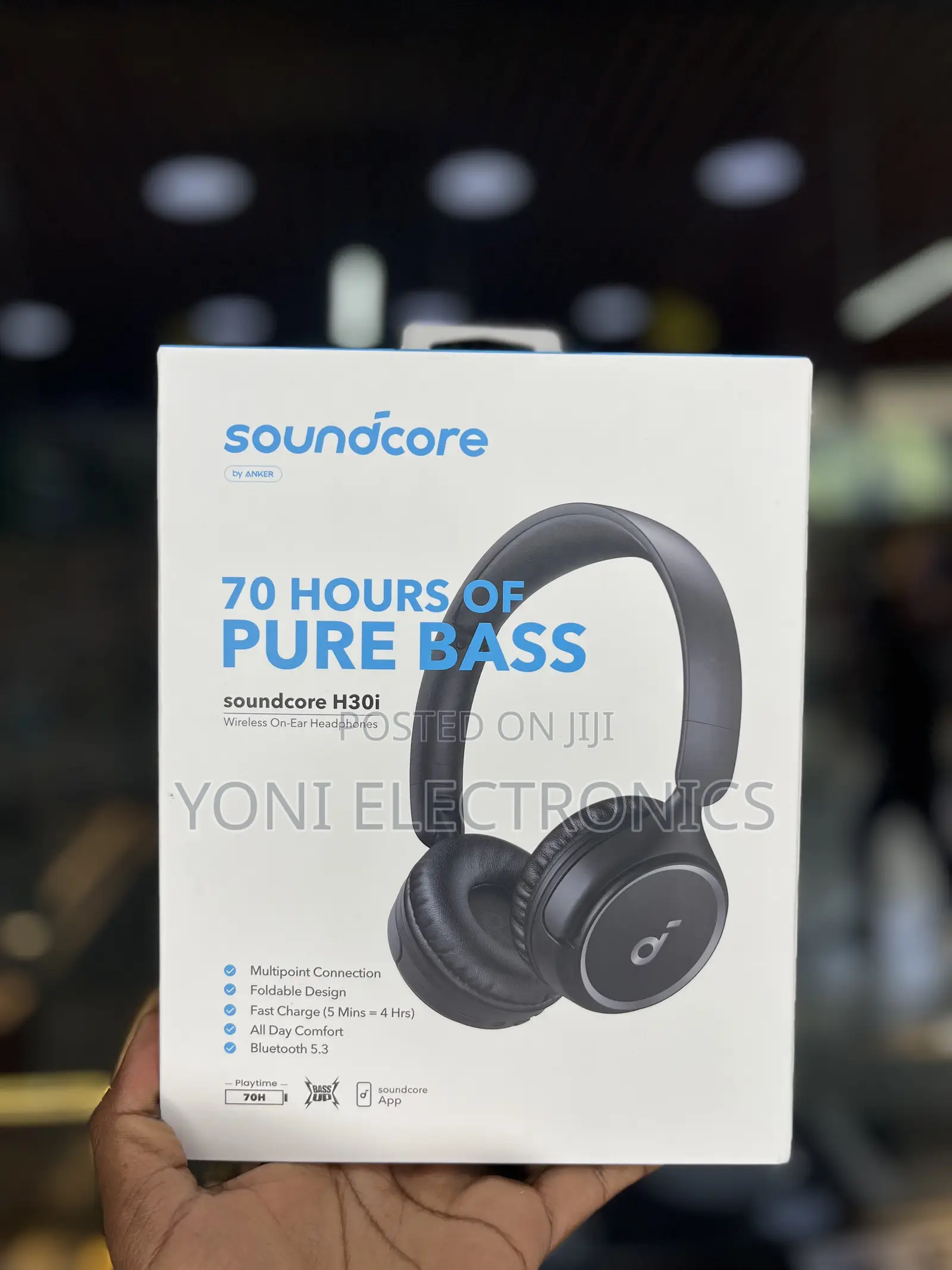 Soundcore H30i Wireless on-Ear Headphones by Anker