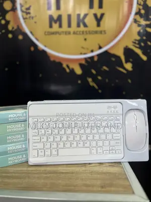 Wireless Rechargeble Keyboard and Mouse | ገመድ አልባ ብሉቱዝ ኪቦርድ እና ማውዝ