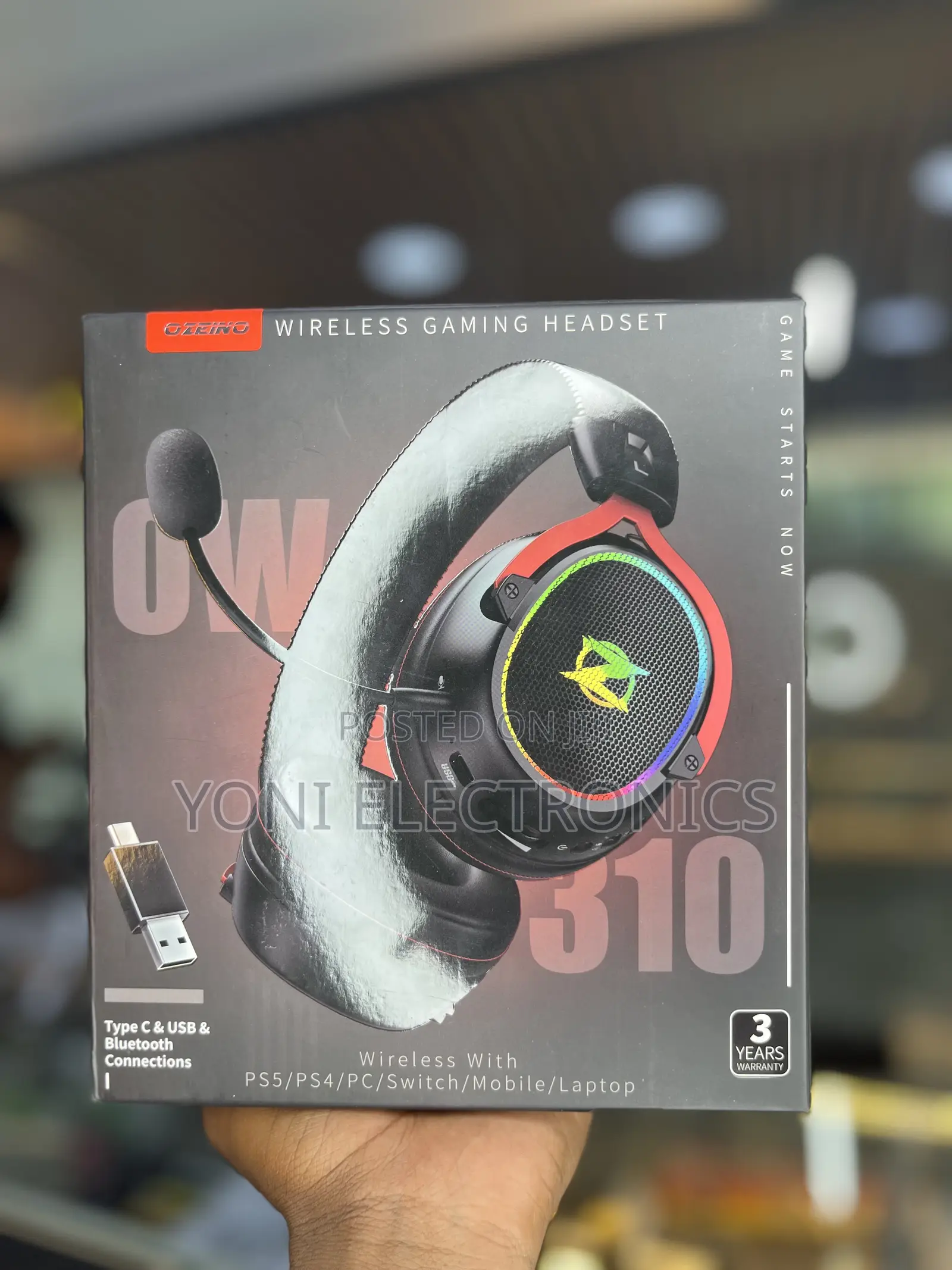 Ozeino OW310 Wireless Gaming Headset