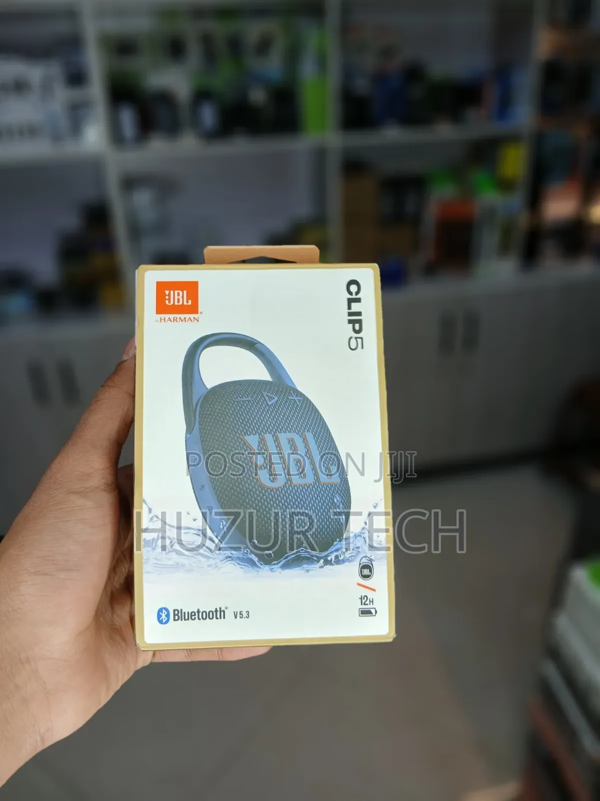JBL Clip 5 Portable Bluetooth Speaker