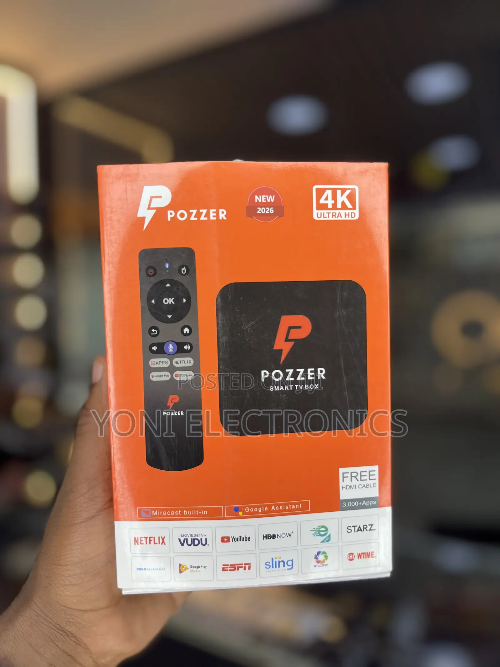 Pozzer 4K Ultra HD Smart TV Box (2026 Edition)