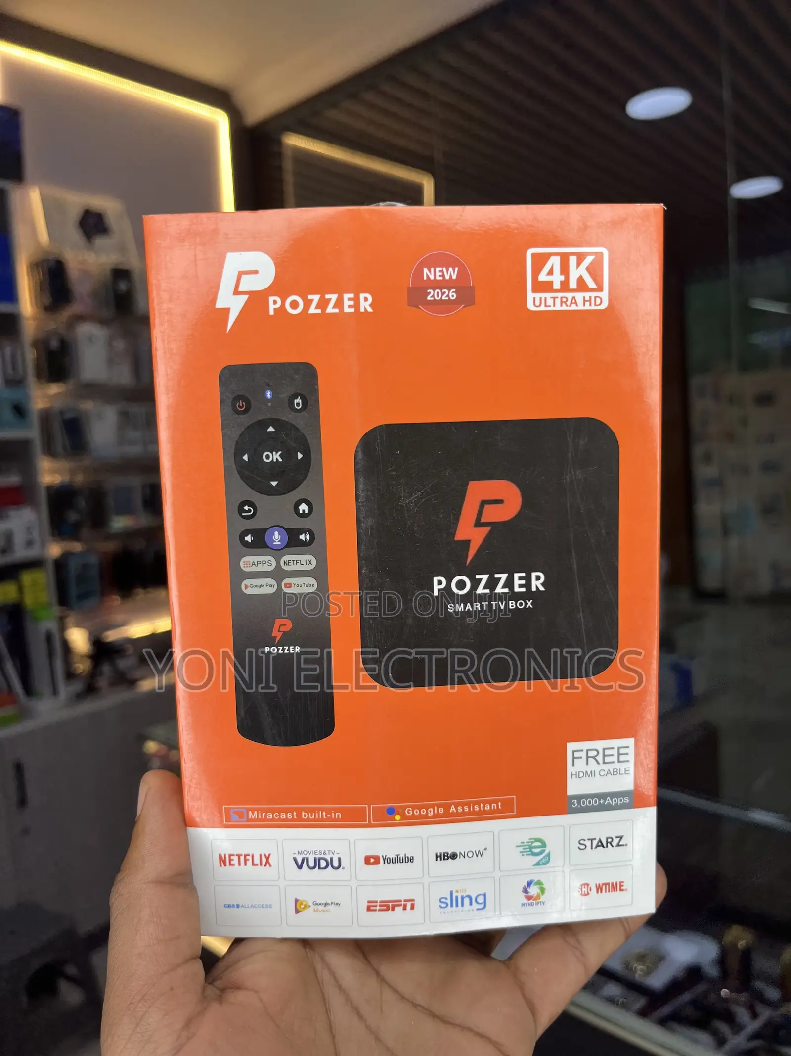 Pozzer 4K Ultra HD Smart TV Box (2026 Edition)