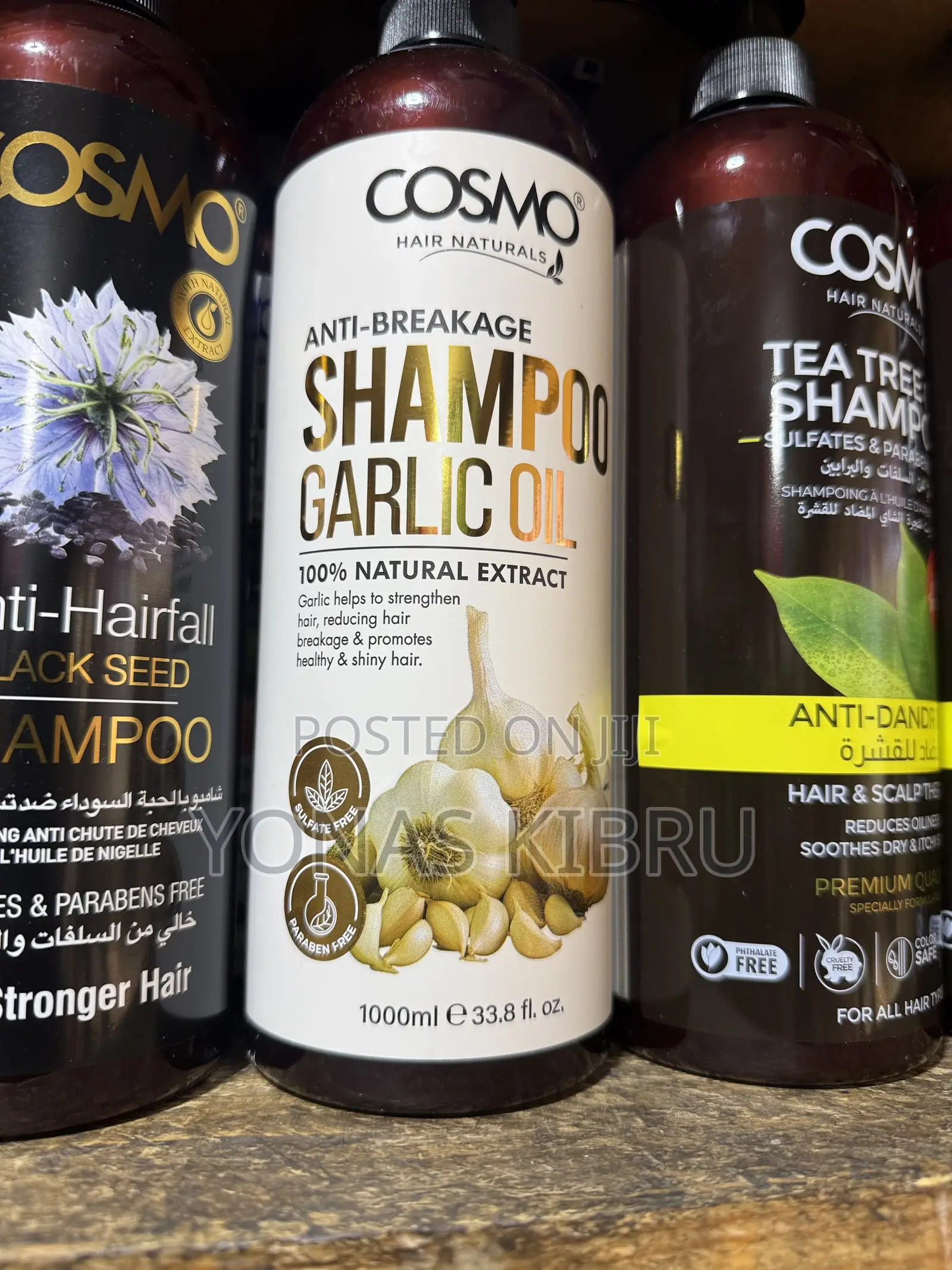 Cosmo Antihairfall Shampoo.
