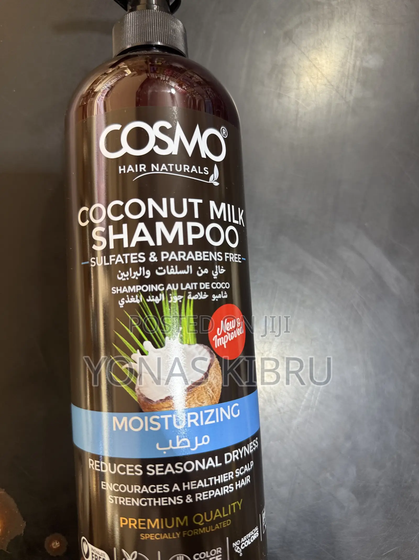 Cosmo Antihairfall Shampoo.