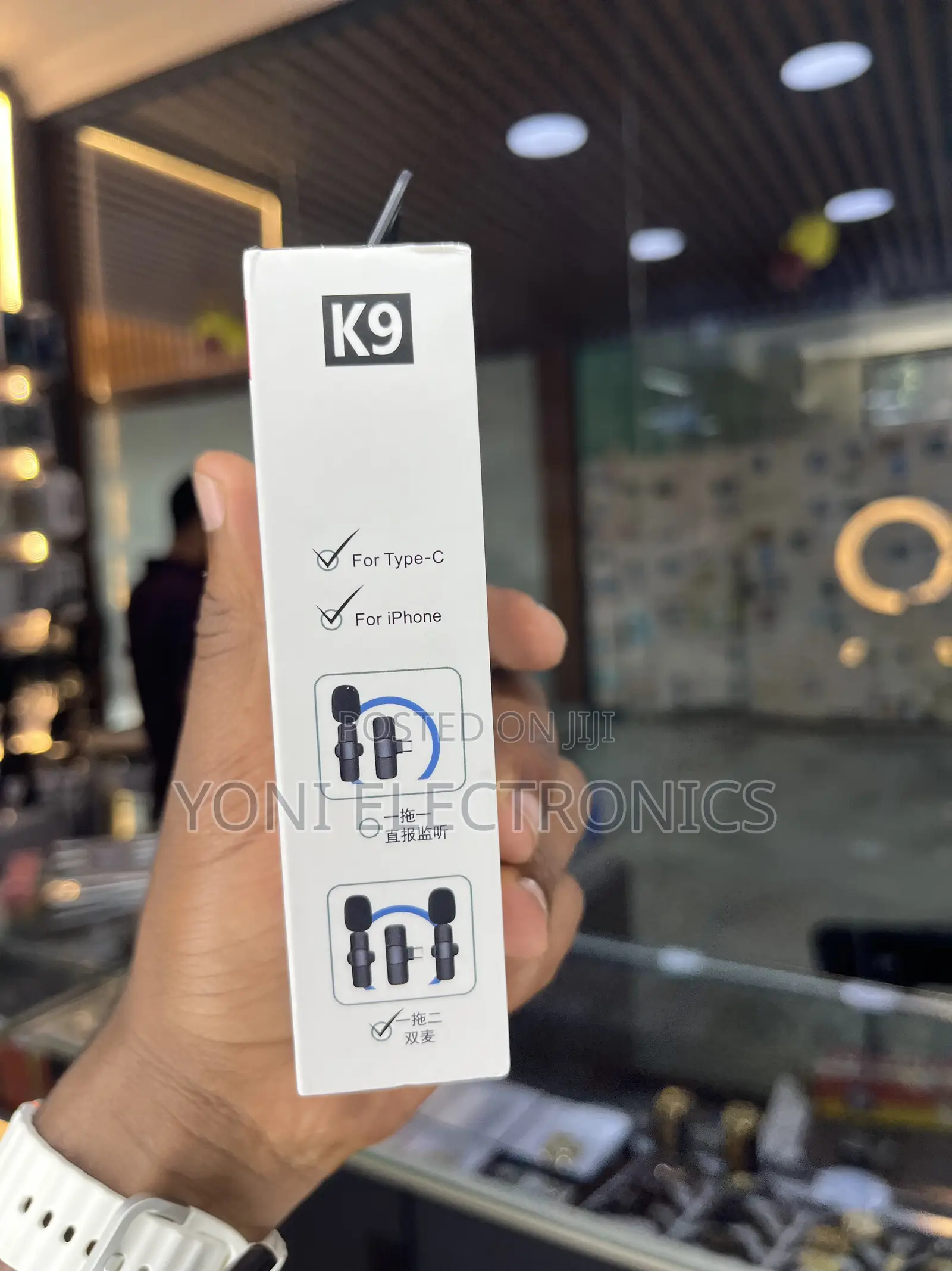 K9 Wireless Lavalier Microphone Kit