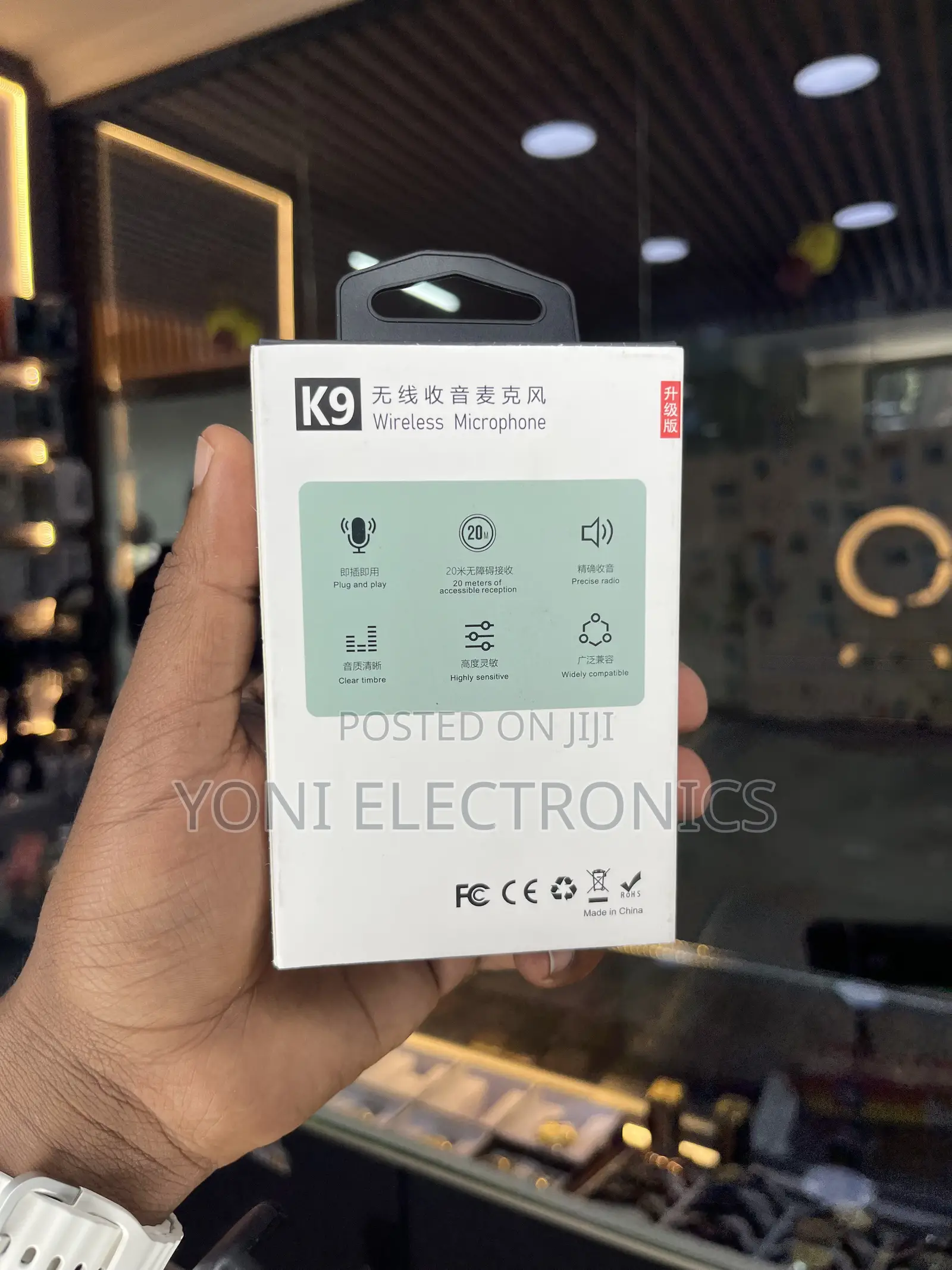 K9 Wireless Lavalier Microphone Kit