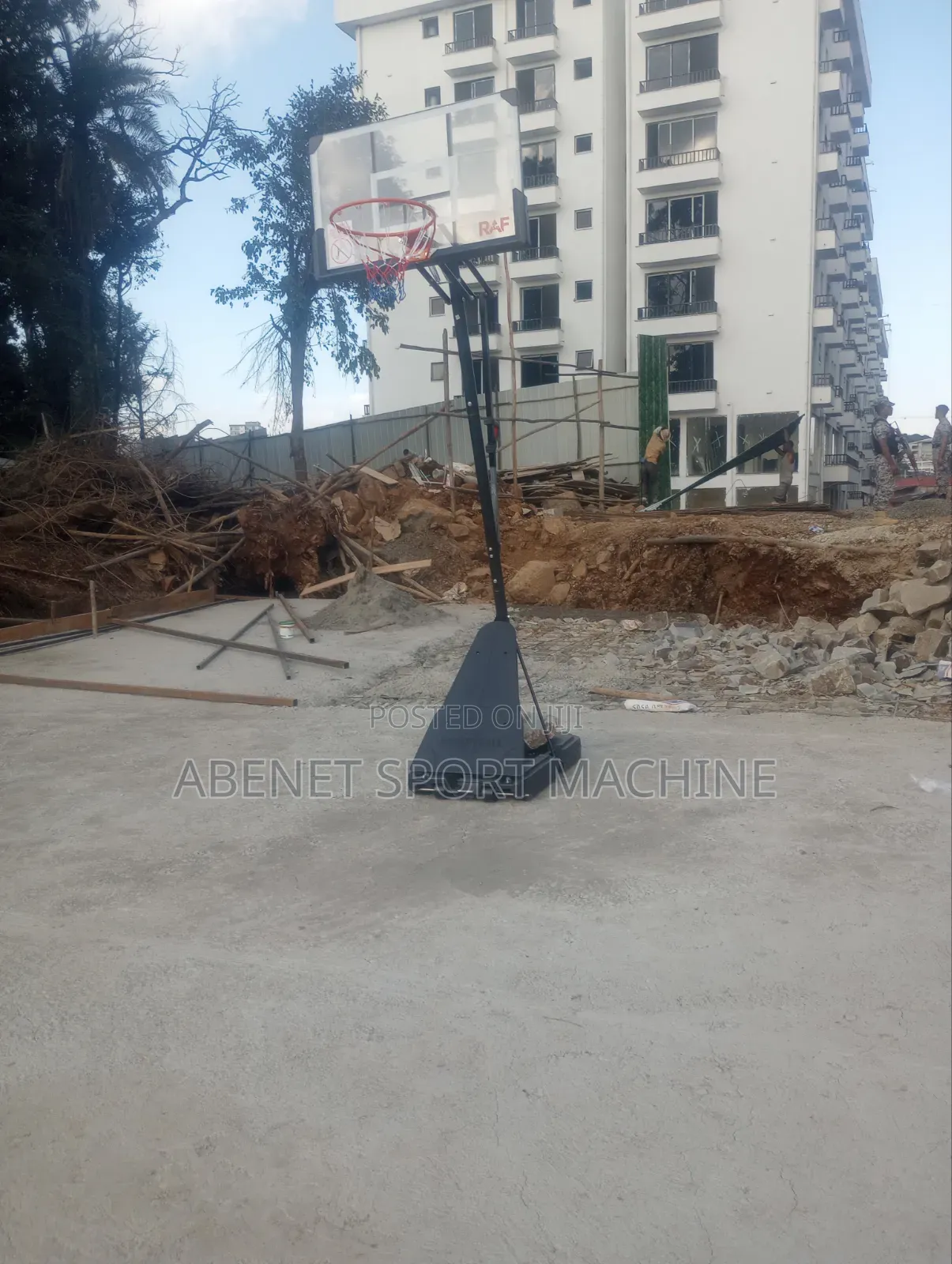 የአዉሮጳዉያን ስታንዳርድ Raf Basketball Stand
