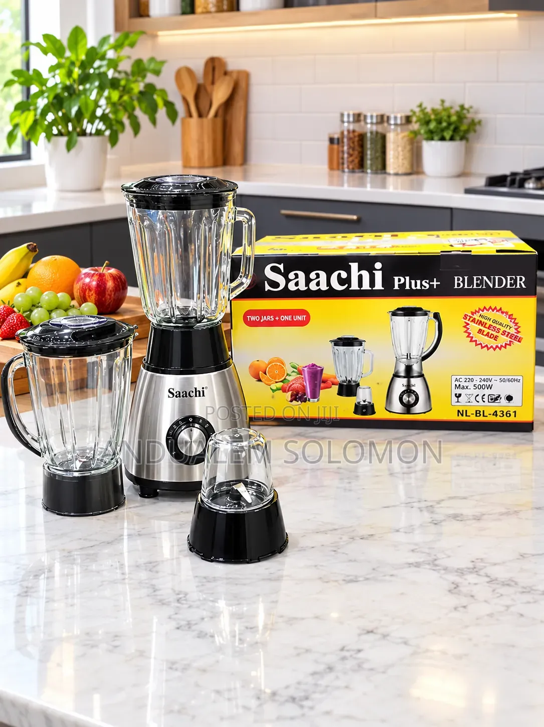 Saachi Plus Blender and Jucer